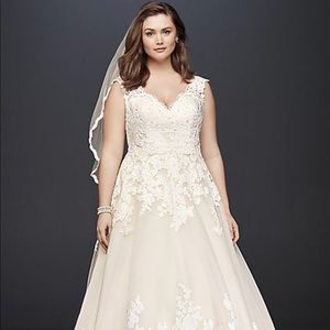 David’s bridal wedding dress 9WG3850